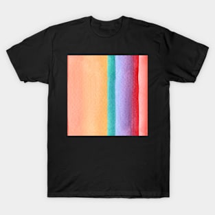 Rainbow stripe design T-Shirt